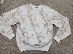 Comfrt White Oak Camo Crewneck Sweatshirt Small
