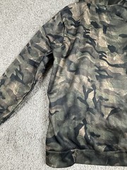 NWOT Men’s Full Zip Camo Hoodie Size XL Slim