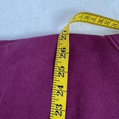 Vintage Nike Mini Swoosh Deep Red Maroon Crewneck Sweatshirt L USA Distressed