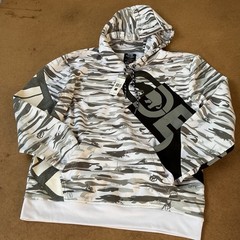 Ecko Unltd Mens White Camo Graphic Hoodie Sweatshirt EG31H642 Large NWT