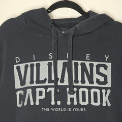 Disney × NEFF Villains Captain Hook The World Is Yours Hoodie Long Sleeve Size S