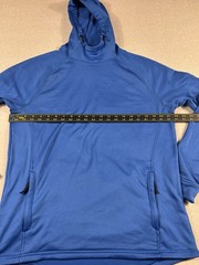 Under Armour NFL Combine Authentic Fitted Hooded Pullover Sweatshirt Men Large