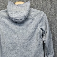 Nike Tech Fleece Hoodie Full Zip Grey Splatter Logo Mens Large DR9150-032 Train