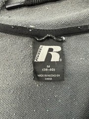 Russell Men’s Hoodie Full Zip Lightweight Front Pockets Size Medium Dark Grey