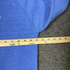 J America Sweatshirt Mens Large Blue Crewneck Pullover Fire Goodell Barstool