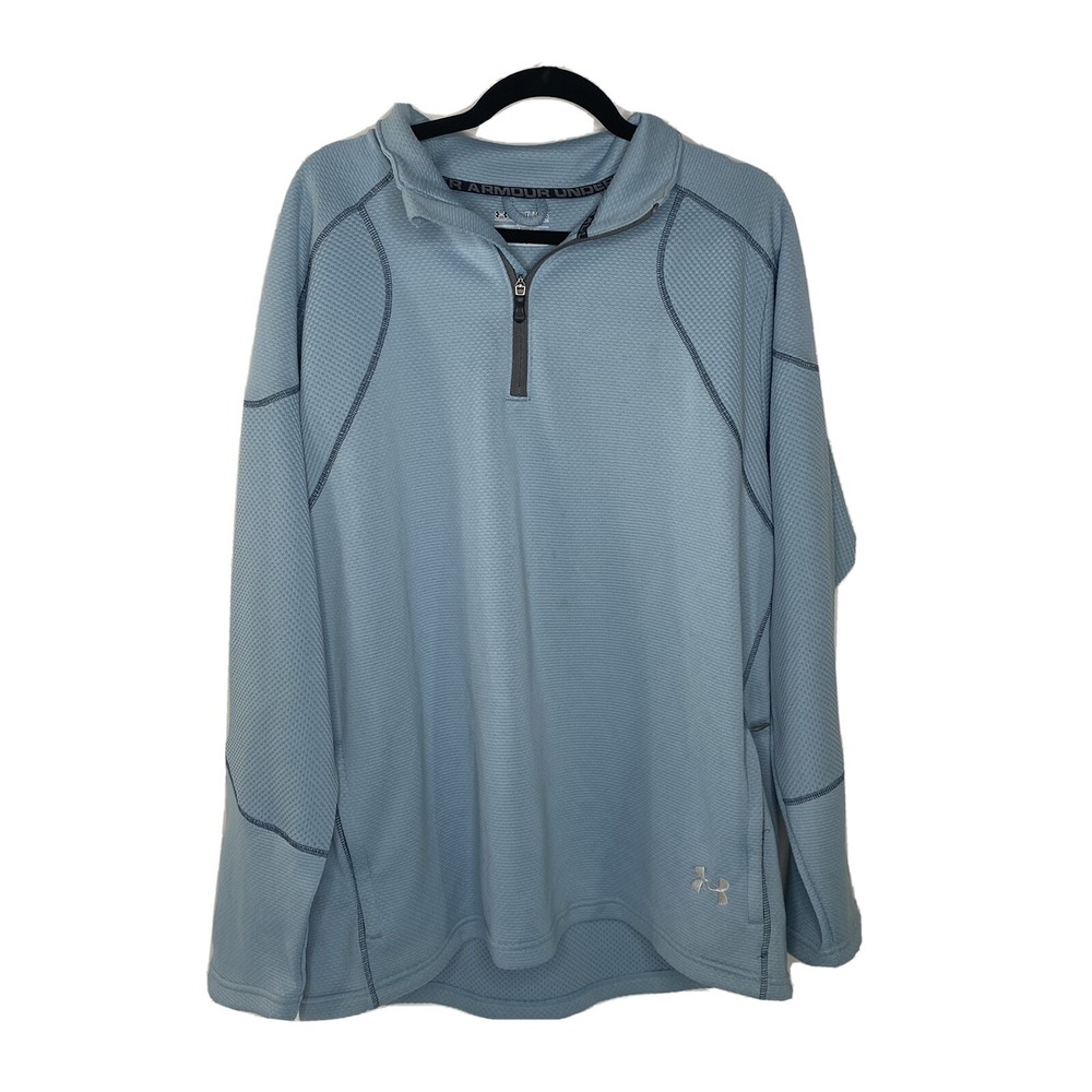 Under Armour Sweatshirt Pullover All Season Gear size XL Loose Blue
