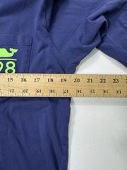 Vineyard Vines T-Shirt Hoodie Men’s Small Modern Blue Green Logo Lightweight