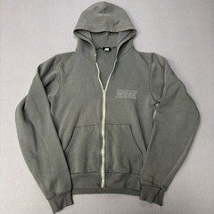 Vintage Y2K 00s Muse Band Zip Up Sweatshirt Sz Small Gray Promo A20