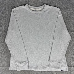 Faherty Organic Cotton Sweatshirt Crewneck Mens XL Gray Long Sleeve Basic Knit