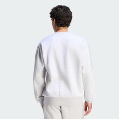 adidas Essentials 3-Stripes Fleece Sweatshirt Grey