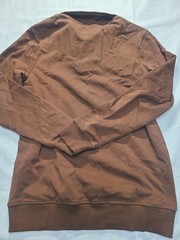 Men’s Regular Fit High Neck Pullover Sweatshirt Goodfellow & Co Brown Size S