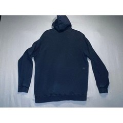 Adidas Mens Essentials Hoodie Navy Blue Fleece Pullover Sweatshirt XL