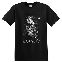 Memento Graphic T Shirt Film Noir Art Design Memory Conceptual Tee