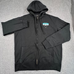 Watch Dogs Full Zip Hoodie Mens XL Black Hack The City Graphic Ubisoft Gamer
