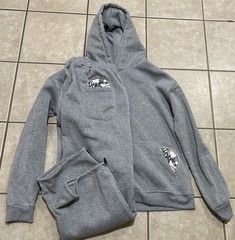 Episode Project HIP HOP FLEECE HOODIE PULLOVER HOODED SWEATSHIRT SWEATPANTS NEW