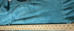VTG 90s Gasoline Tie Dye Sweatshirt Unisex One Size To Large Blue Grunge Skaters
