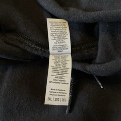 2XL Gildan Men’s DryBlend Hooded Heavyweight Sweatshirt Pouch Pocket XXL Black