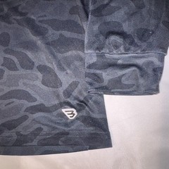 Burlebo Men’s Perfomance Hoodie Long Sleeve Shirt L Large Black Duck Camo