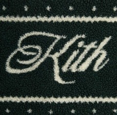 KITH KITHMAS PRINTED SHERPA JACKET SIZE XXL (KHM010731-302) DS REPUTABLE SELLER