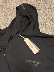 🌟 Essentials Men’s Black Hoodie New Sz M – L Fast USA Shipping 🇺🇸