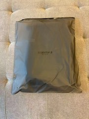 Fear of God Essentials Hoodie Stretch Limo Black （Fast Shipping）