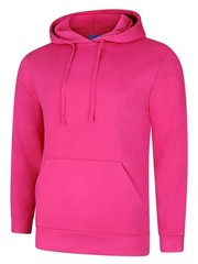 UNEEK UC509 Deluxe Hoodie | Unisex Soft Casual Pullover Sweatshirt | Plain