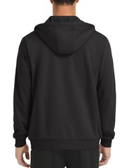 Mens Full Zip Sweatshirt Fleece Hoodie Sweat Shirts Casual Outdoor Sport Jackets