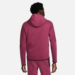 Nike Tech Fleece Windrunner Hoodie Rosewood Plum Purple Red CU4489-653 LARGE