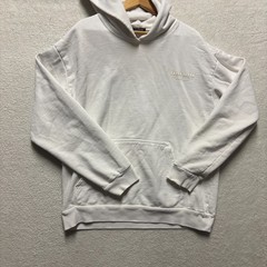 TALENTLESS Mens Large White “Since 1983” Puff Print Heavyweight Hoodie Pullover