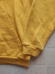 NIALL HORAN YELLOW HOODED SWEATSHIRT, SIZE ADULT S, B&C COLLECTION