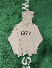 Fear of God Essentials 1977 Dark Oatmeal Hoodie Size XS
