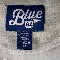 Blue 84 Men’s Medium Light Heather Gray Tennessee Aquarium 1/4 Zip Pullover NWT
