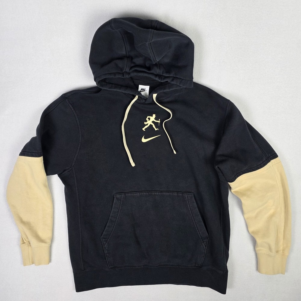 Nike Wake Forest Hoodie Mens Medium Black Team Issued Rare Demon Deacons Walking