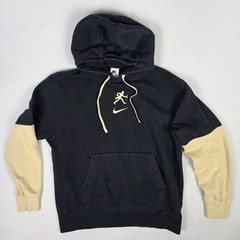 Nike Wake Forest Hoodie Mens Medium Black Team Issued Rare Demon Deacons Walking