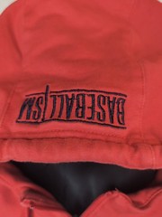 United States Baseball Hoodie Size L – Red/White/Navy Blue – Used Colorblock