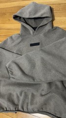 Essentials Fear of God dark oatmeal hoodie