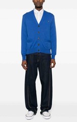 VIVIENNE WESTWOOD – Orb Logo Cardigan by Vivienne Westwood medium Blue
