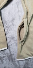 Goodfellow & Co Men’s Polar Fleece Half Zip Sweatshirt, Tan Size Medium