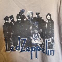 Led Zeppelin People Of Leisure Crew Neck Sweatshirt Size Large