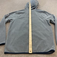 Pendleton Hoodie Mens Small Full Zip Sweatshirt Jacket Gray Southwestern