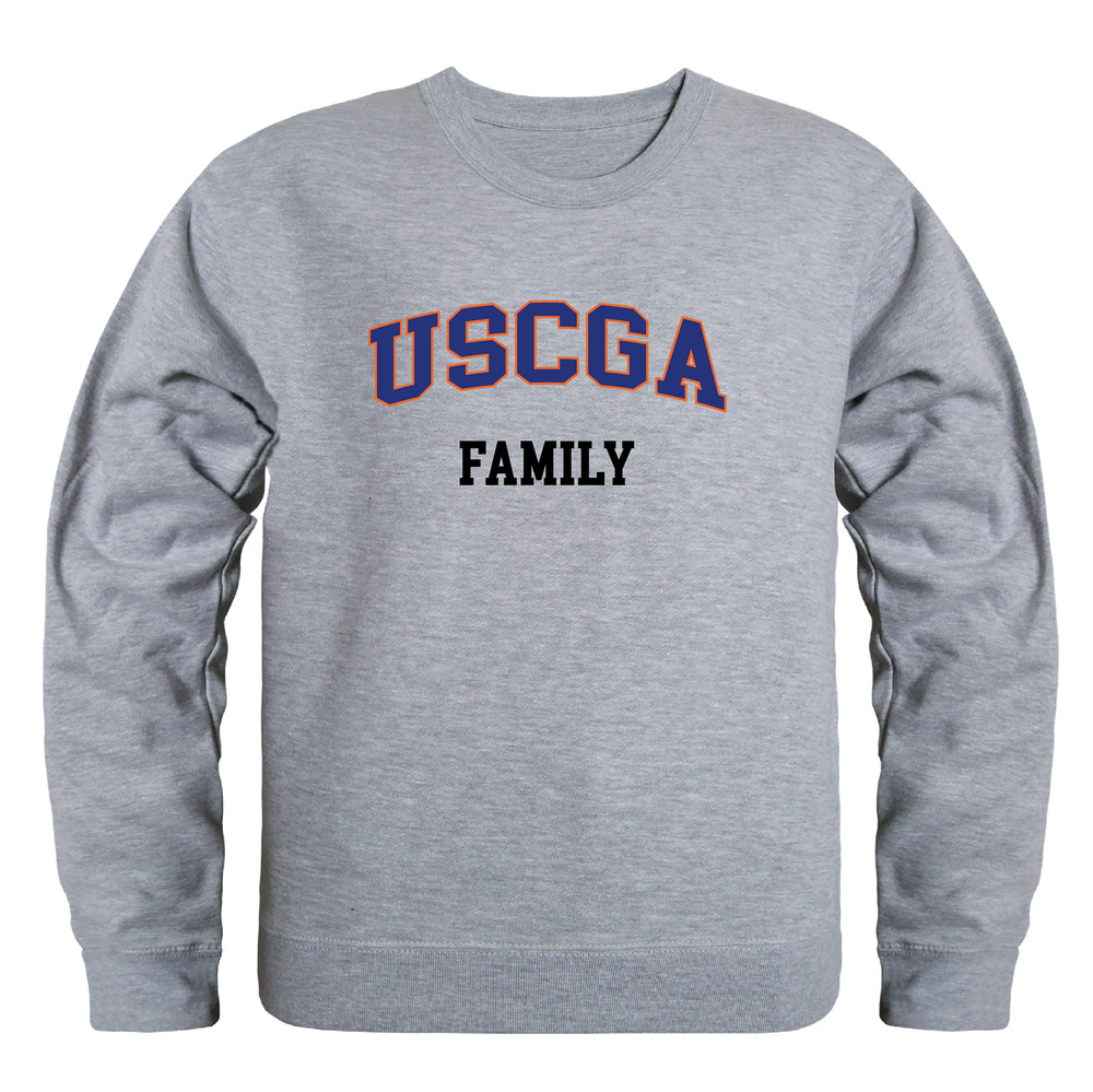 United States US Coast Guard Academy Bears USCGA Family Crewneck Sweatshirt