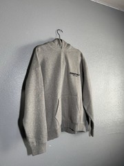 Essentials Dark Oatmeal Hoodie