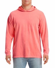 Comfort Colors 4900 – 3 PACK – Garment Dyed Hooded Long Sleeve Tee