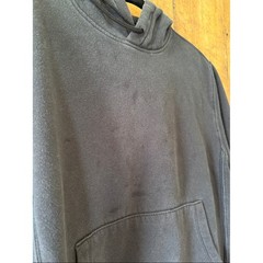 All In Motion Mens Charcoal Gray Hooded Pullover Sweatshirt Medium Comfort