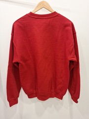 Gildan Heavy Blend Medium Sweatshirt Antique Cherry Red Crewneck Long Sleeve