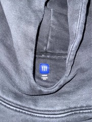 Yeezy Gap Balenciaga OG ‘Washed Black’ Dove Hoodie Non-LAA
