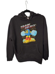 🔥 Astro Boy Train Heavy I Can’t Afford Therapy Black Hoodie Size M. Gym Humor