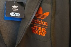 ADIDAS ORIGINALS STAR WARS REBEL XWING MILITARY GREEN HOODED TRACK TOP JACKET