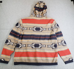 American Eagle Outfitters Baja Hoodie Sweater Men Multicolor Sz XL Aztec Southwe