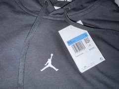 Jordan Men’s Sport Dri-FIT Pullover Hoodie Black/White FV8606-010 Size M